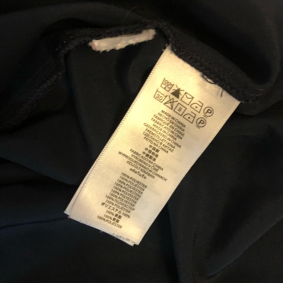 Michael Kors Navy Flowy Top - Picture 4 of 4